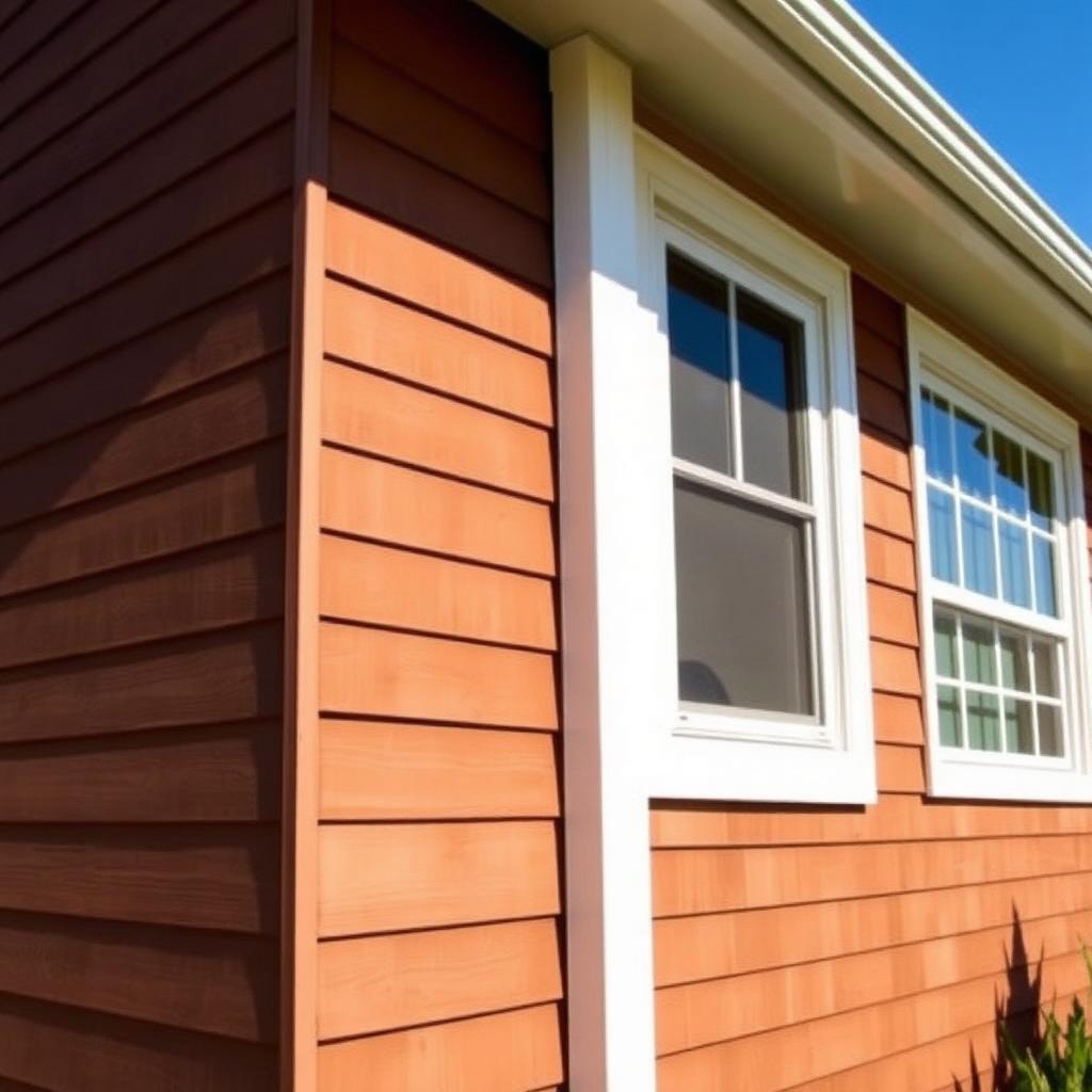 ProVia CedarPebble Vinyl Shakes installed by Apex Exteriors